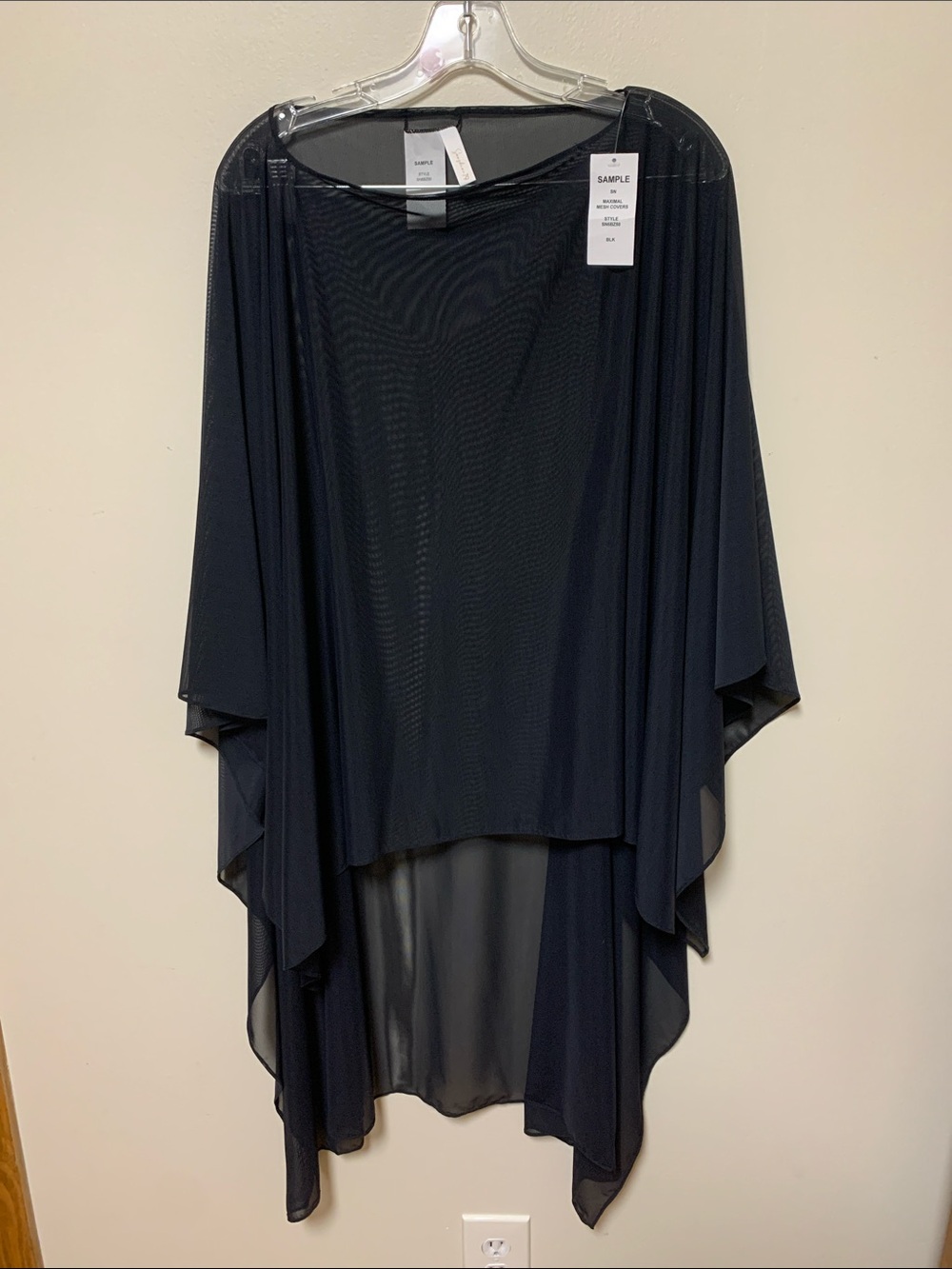 Sunshine 79 swim coverup - black mesh swim coverup poncho flowy tunic top